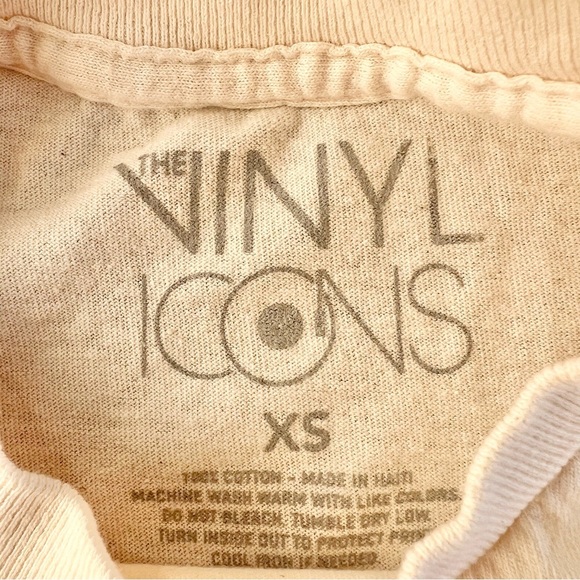 VINYL ICONS Def Leppard 1992 Cotton Graphic Tee In Natural Size X-Small - Picture 8 of 10